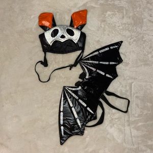 Reflective Bat Costume